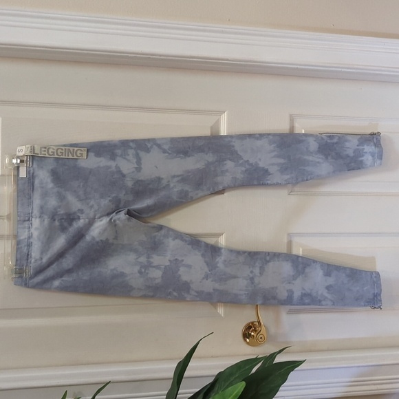 Joes Jeans  The Jean Legging Women's Size Small Tie Dyed Leggings w/Zipper Ankle - Picture 5 of 8
